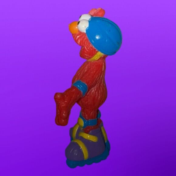 3 Elmo Cake Toppers Figure Roller Blading Elmo B20 - Picture 5 of 10